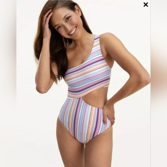 Splendid La Paz Cut-Out One-Piece large - Picture 1 of 16